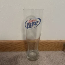 Miller Lite Pilsner Weisen Style Beer Glass 20 oz Taste Activator 9 inches