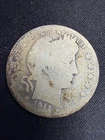 1911-D Barber Silver Quarter Dollar 25C #2324