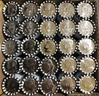 Lot Of 25 Rolls 2025 P Kennedy Half Dollars UNSEARCHED UNC BU Coins