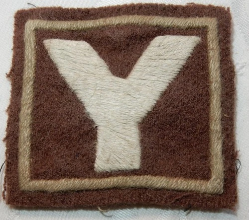 WW2 5th INFANRY DIVISION FORMATION SIGN MILITARY PATCH WORLD WAR II BADGE