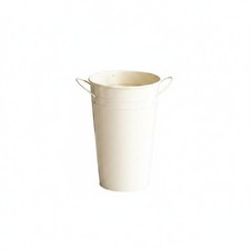 Iron Flower Container Two Handles Metal Container Vase Dried Flowers for Wedding