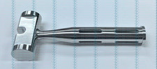 Chirurgische hamer met gleuf, orthopedisch instrument, O/L 9″, gewicht