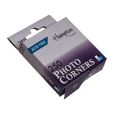 250 - 1000 Clear Adhesive Sticking Photo corners Acid Free Fast Dispatch FREE