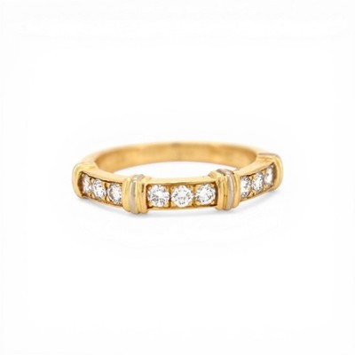 Cartier Contessa Ring 18 Karat Gelbgold und Diamanten - signiert & nummeriert