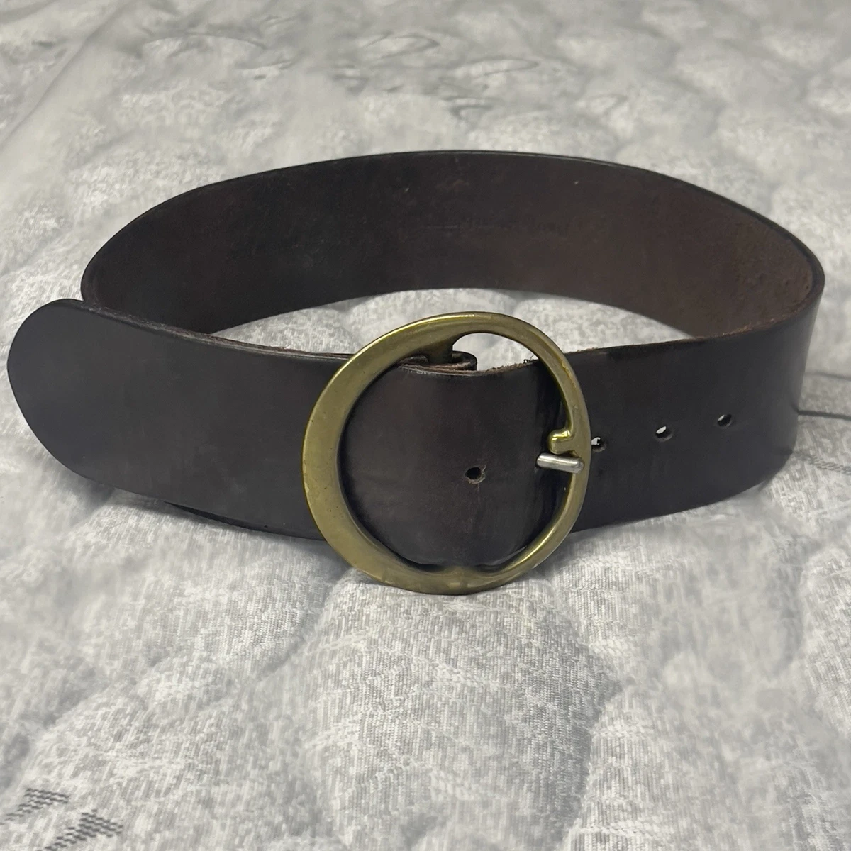 Polo Ralph Lauren Leather Solid Wide Belts for Women for  display picture 2