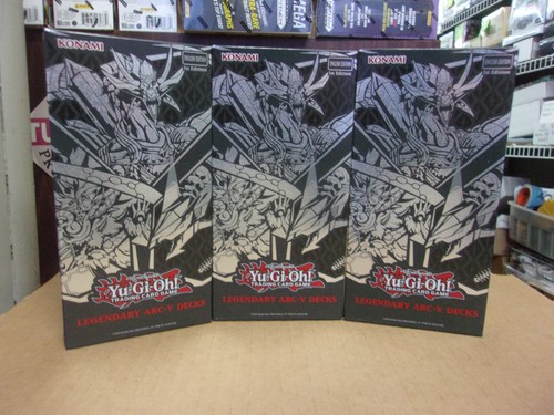 LOT OF (3) 2026  YU GI OH LEGENDARY ARC-V ENGLISH  DECKS