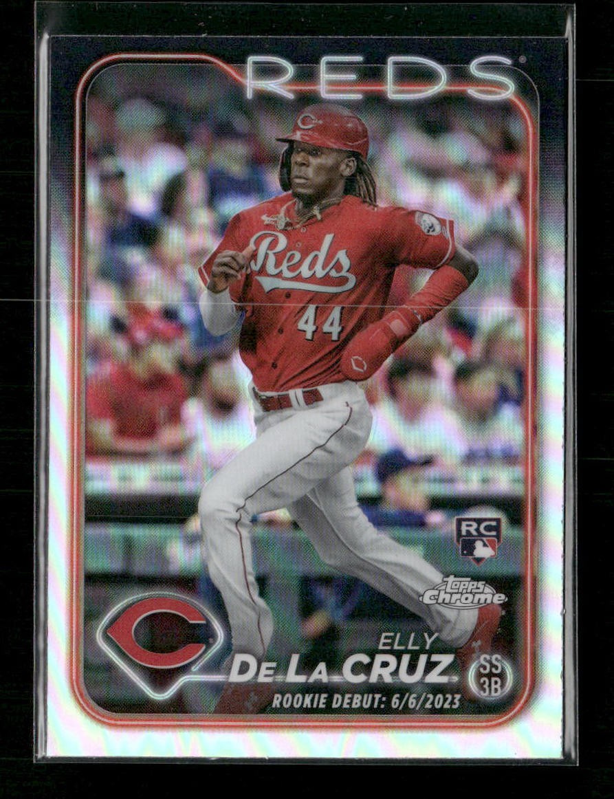 2024 Topps Chrome Update Elly De La Cruz RC Refractors #USC150