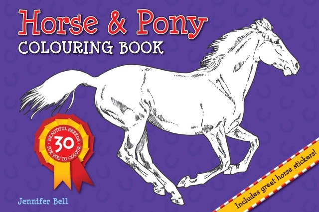Horse and Pony Colouring Book by Jennifer Bell (Paperback, 2014) - Image 4