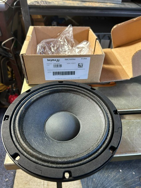Beyma 8MC500ND speaker pair