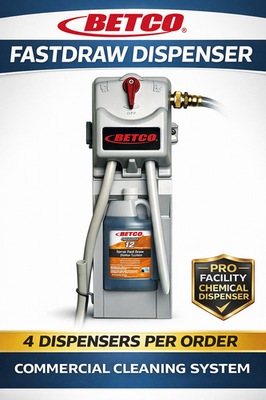 #ad Betco FastDraw Dispenser Gray Chemical Dilution System 4 Case 9104300 $99.88
