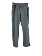 Scrubstar Women's Antimicrobial Straight Leg Scrub Pant In Dark Gray Size Medium