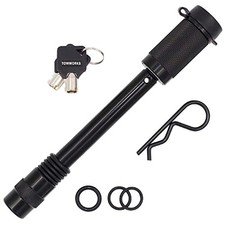 79831 Keyed Unique 5/8" Trailer Hitch Lock with Extra Long 4-1/2" Span,