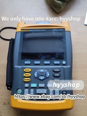 1pcs  Fluke 199C Digital Oscilloscope Scopemeter Multimeter../hyy