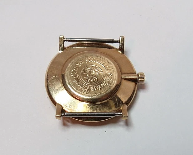 RELOJ PULSERA VINTAGE SUIZO PARA HOMBRE LUCIEN PICCARD RELLENO ORO 10K CUERDA MANUAL CORRER Foto 3 de 4