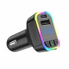 Car Charger FM Receiver Car Wireless FM Transmitter Auto Power-Off Feature