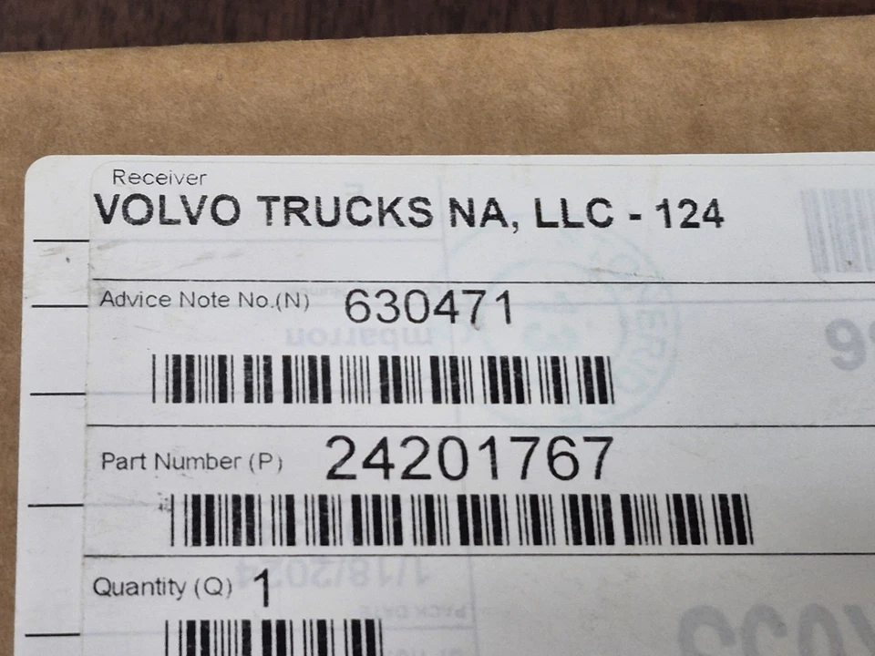 24201767 Interruptor de control de ventana y espejo LH (DRIVER) VOLVO OEM genuino Foto 4 de 4