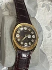 Timex Vintage 1975 Marlin Telephone Dial Round Case 35MM Runs Good