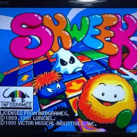 PCE SKWEEK PC Engine HuCARD