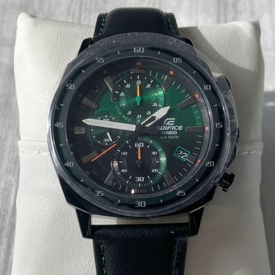 Casio Edifice EFV-600CL-3A Chronograph Green Black Watch