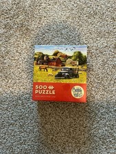 Cobble Hill "Summer Afternoon on the Farm" 500 Piece Jigsaw Puzzle Complete 
