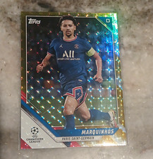 Marketplace image: Topps 2021-22 UEFA Champions League Marquinhos #171 Superfractor Paris St-Gr 1/1