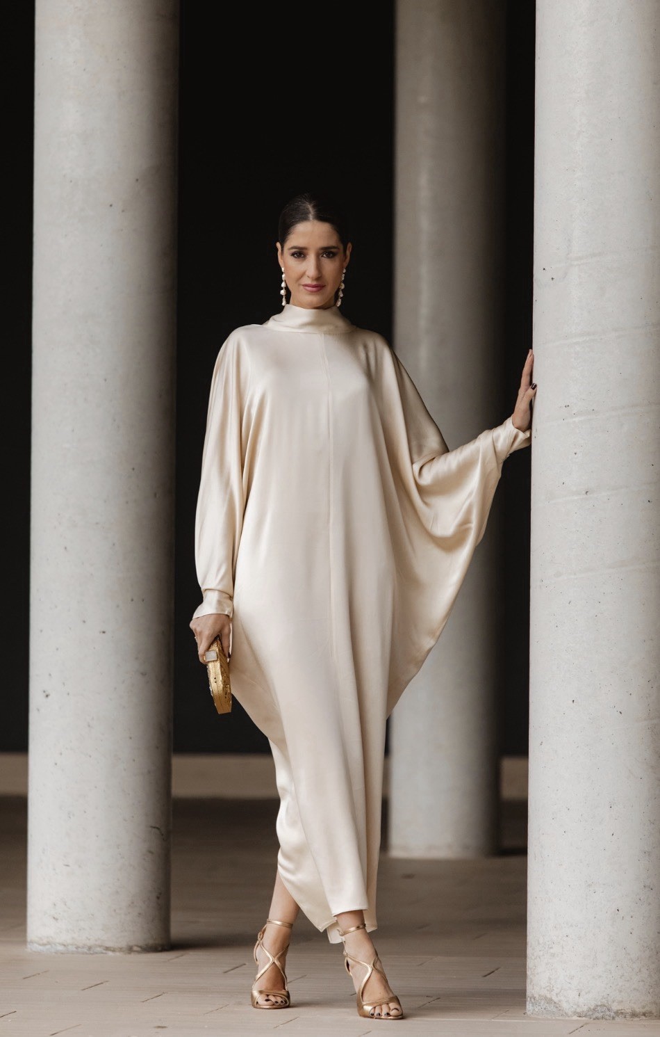 ZARA WOMAN FW25 SATIN EFFECT TUNIC ZW COLL. DRESS LIMITED EDITION 9253/789 NEW_L thumbnail 3