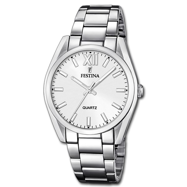 Festina Damenuhr Boyfriend F20622/1 Armbanduhr Edelstahl Silber UF20622/1-image