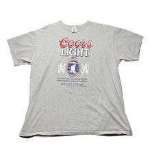 Vintage Coors Light Beer T Shirt 1998 Adult X...