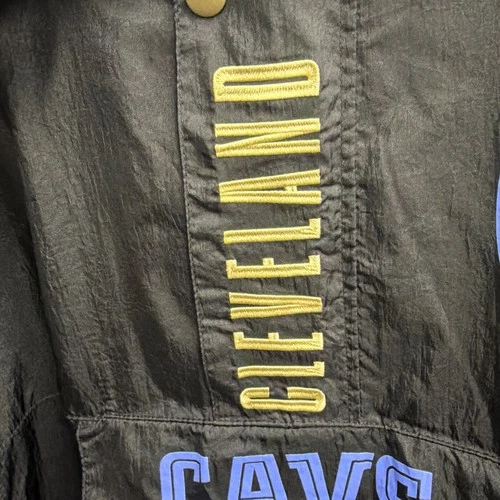 MENS MITCHELL & NESS NBA OG 2.0 ANORAK WINDBREAKER VINTAGE CAVALIERS XL Tall image 5