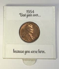 1954 P American Lincoln Wheat Penny, no mint mark  - Make someone feel Loved!