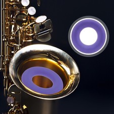 Saxophone Mute Ring Professional Alto Silicone Mute Dampener for Saxophone