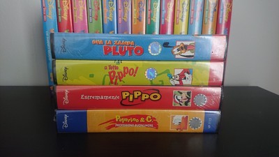 Walt Disney PIPPO, PLUTO, PAPAGEI 4 VHS 2000-2001 NEU VERSIEGELT