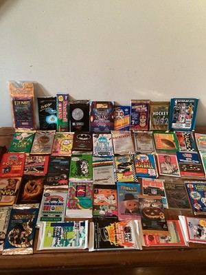 Lot of 50 Diff Random Unopened  Packs Sport & Non Sport with 1 LEAF METAL proof