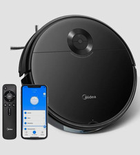Midea 4-in-1 Robot Vacuum Mop 4000Pa Wi‑Fi App, Auto Charge, Remote