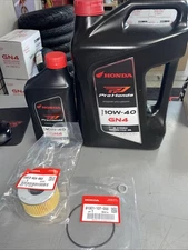 Honda Oil Change Kit Rubicon Trx500 FA 2001-2014 Filter Oil 10w40 Honda
