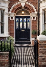 Bespoke Victorian Stained Glass Doors Frames Panels Made To Order 250 Deposit   