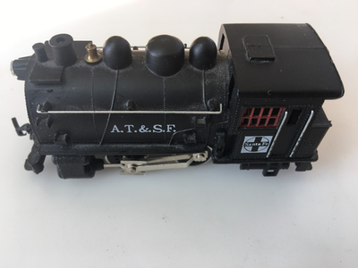 #ad Santa Fe Steam Locomotive 0 4 0 PARTS See Notes HO Scale Trains $8.95