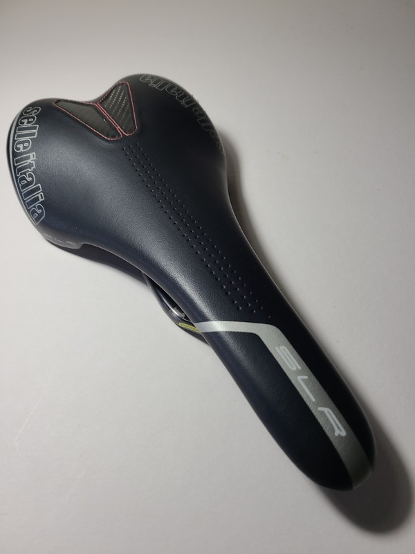 Selle Italia SLR Carbonio Saddle – CarboKeramic Carbon Rails – 135g – Italy Made
