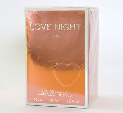 LOVE NIGHT Paris 3.3 oz Women's Eau de Parfum NEW in SEALED BOX!