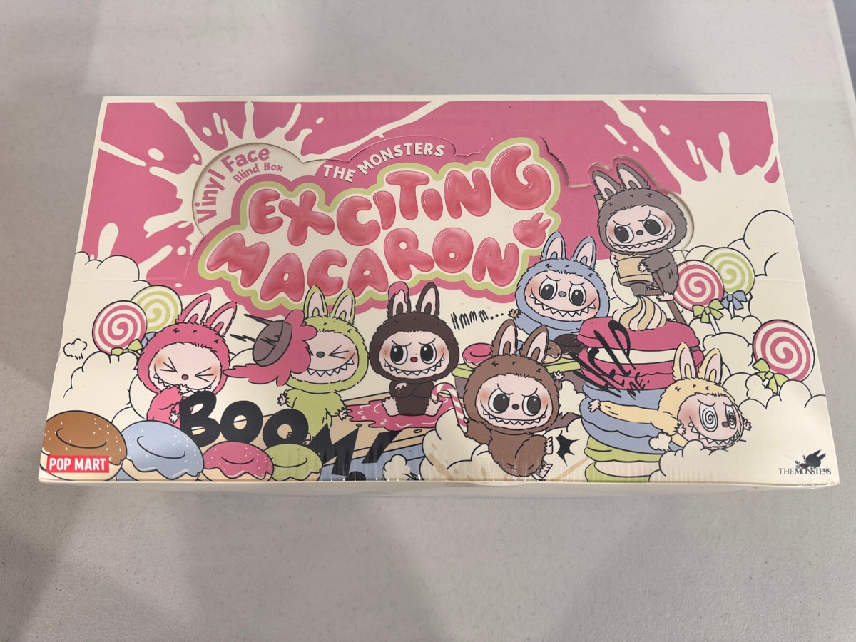 正規品 Popmart THE MONSTERS Macaron Labubu THE MONSTERS - Tasty Macarons Vinyl Face Blind Box | Blind