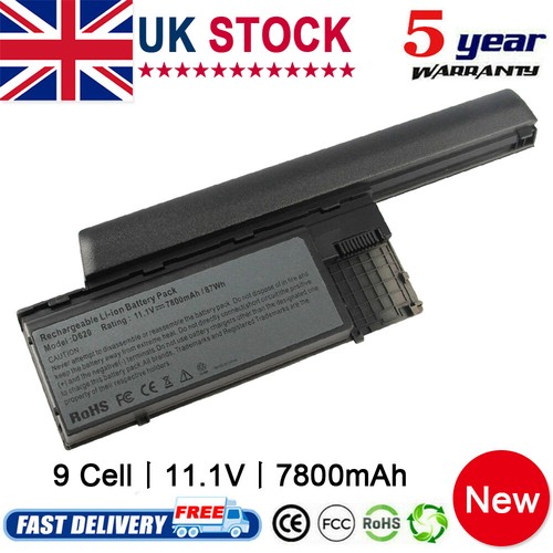 batteria del computer portatile per dell latitude d620 d630