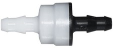 Inline One Way Washer Valve - Windscreen Wiper Pump Front / Rear  5-6mm OD Pipe