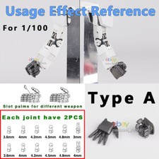 For 1/100 Gunpla RE MG Gundam Model Action Hand 3.0 RX-78-2 Sazabi Strike A Set