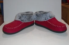 VONMAY Womens Bootie Slippers Memory Foam Comfy House Shoes Warm Boots sz 9