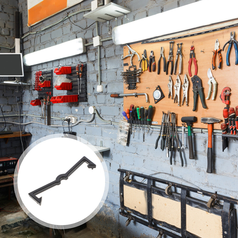 50 Pcs Pegboard Clip Locks Pegboard Hook Secure Clips Black Peg Board