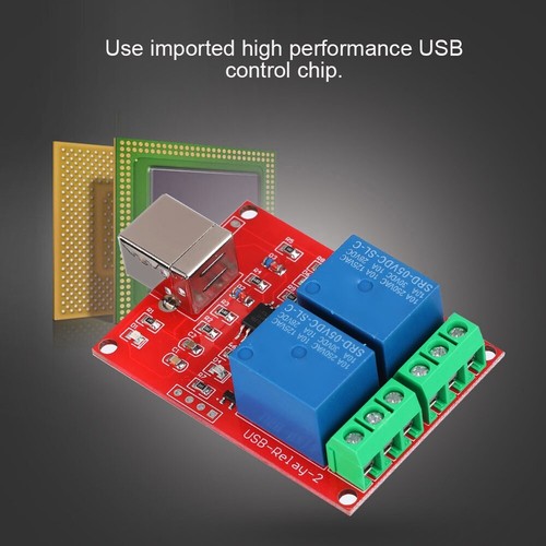 Relay USB Control Switch PC Module USB Intelligent USB 2 Channel 5 V Controller - Photo 2/7