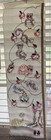 VTG 1970’s Cloth Kids Growth Chart Handmade Ruler Side Animals Decor 37x10 READ