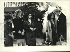 1986 Press Photo Scene from "Designing Women" CBS Television - hcp26965