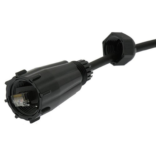 8 Pcs 0.35" 9mm Outdoor Waterproof Connector Cap RJ45 Network LAN Ethernet Cable - Afbeelding 5 van 5