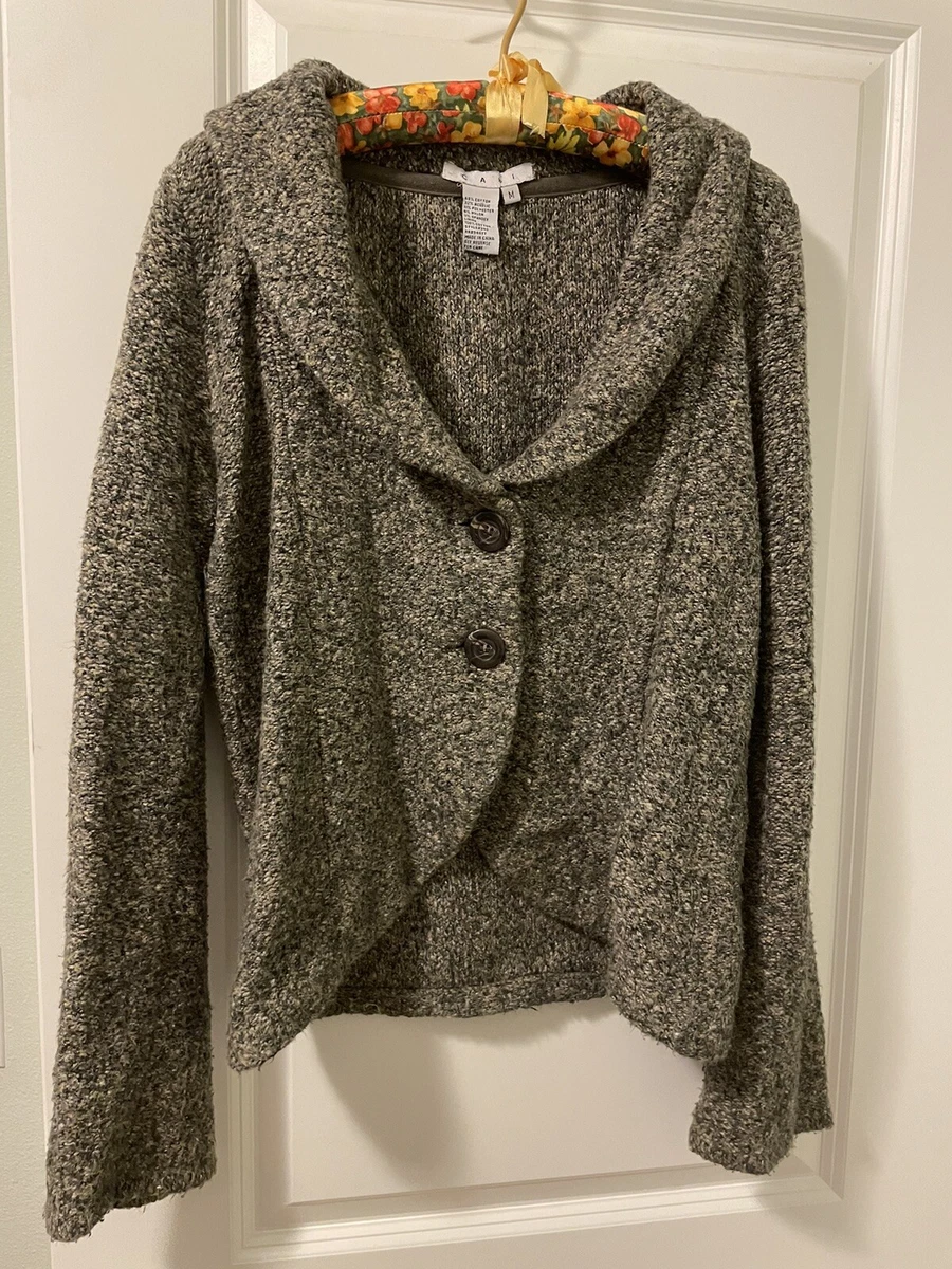 Two button sweater sale